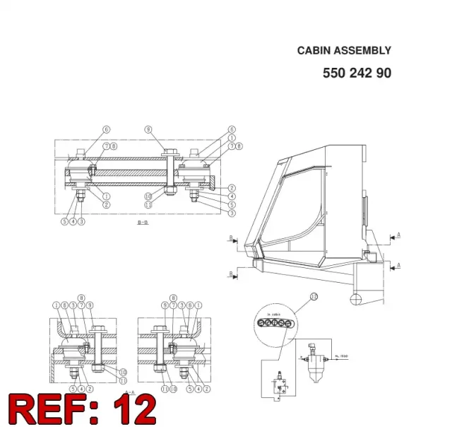 INSTRUMENT PRING SEPARATE PARTS