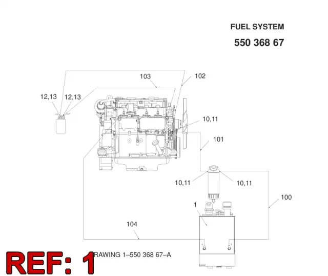 FUEL TANK CONJUNTO