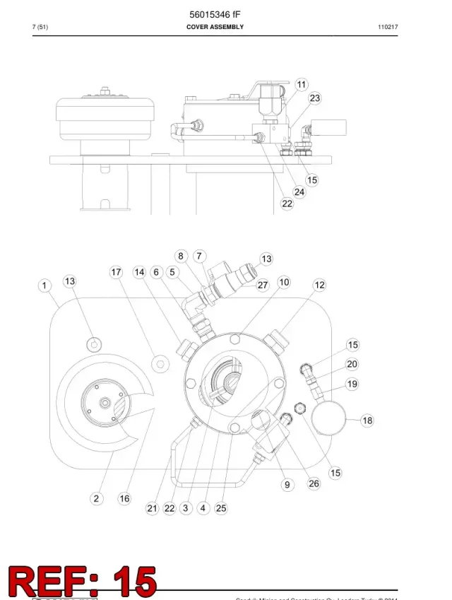 SWIVEL ÉCROU MALE ADAPTER