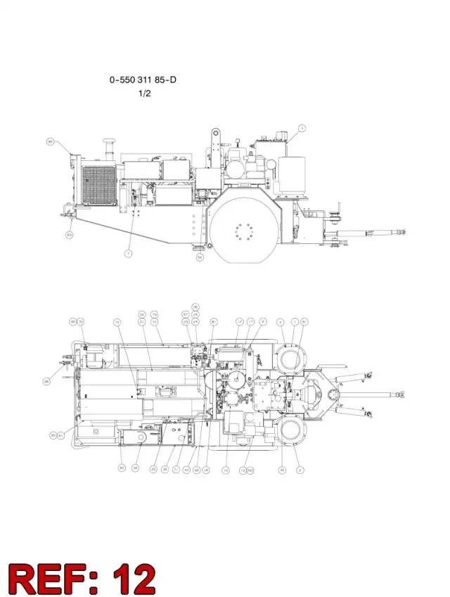 MOUNTING, MUD SEPARATOR