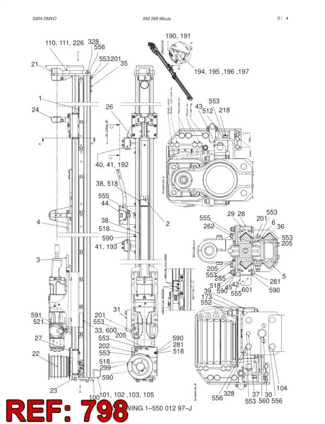 STEEL PARTS KIT