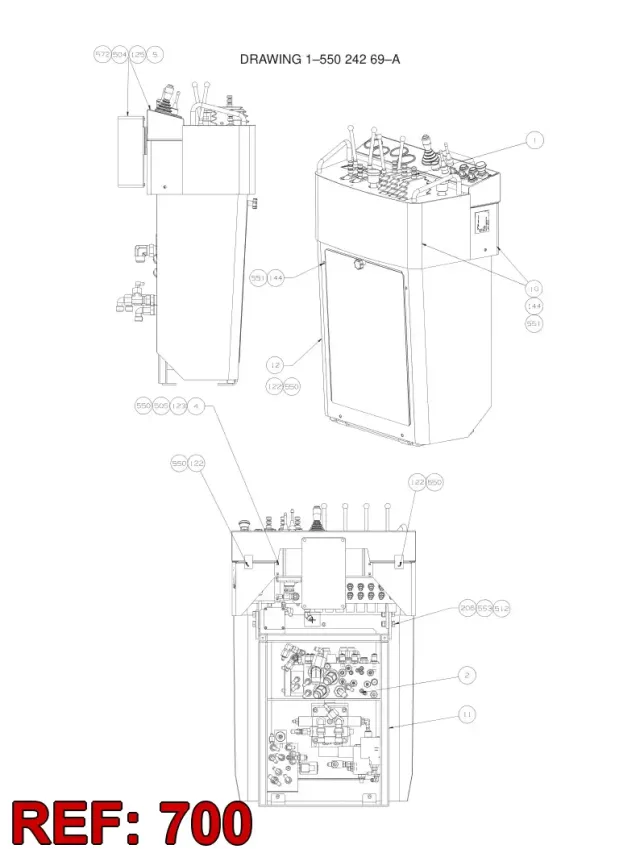 STEEL PARTS KIT