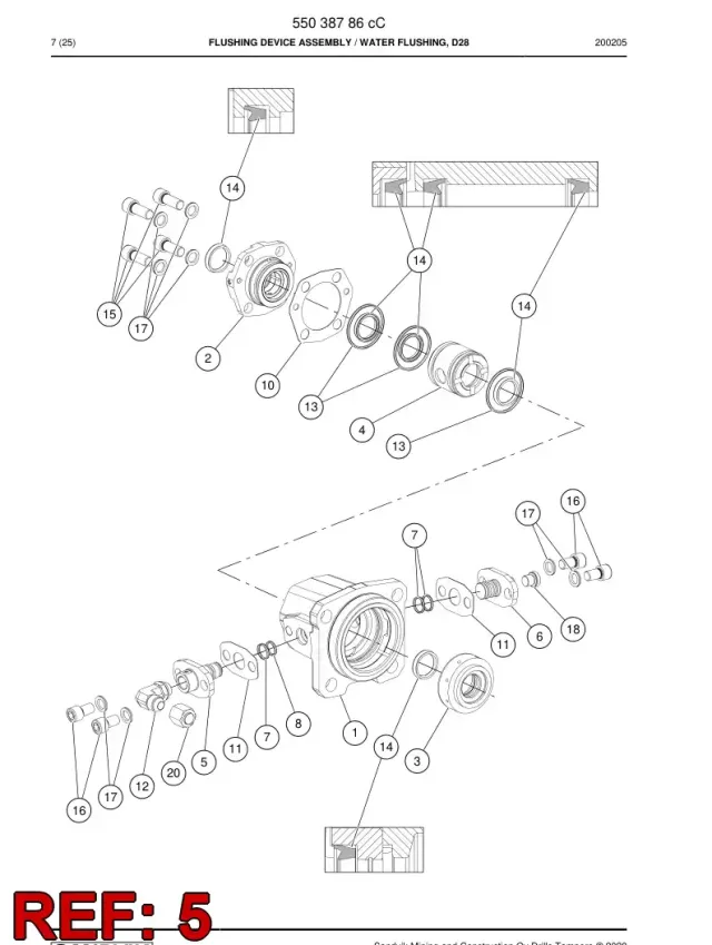 FITTING, FLANGE
