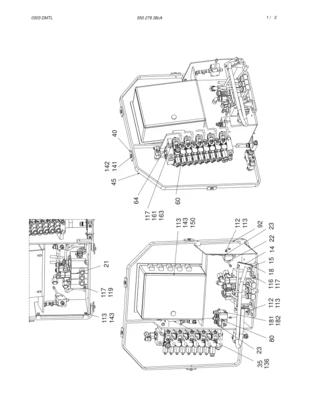 REAR CONTROL PRING ( DRIVE)