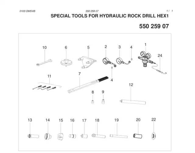 SPECIAL TOOLS HE122->HEX1 UPDATE KİT