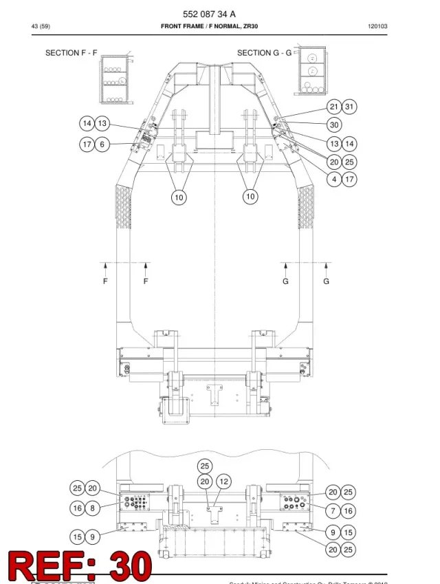 ABDECKUNG RUBBER