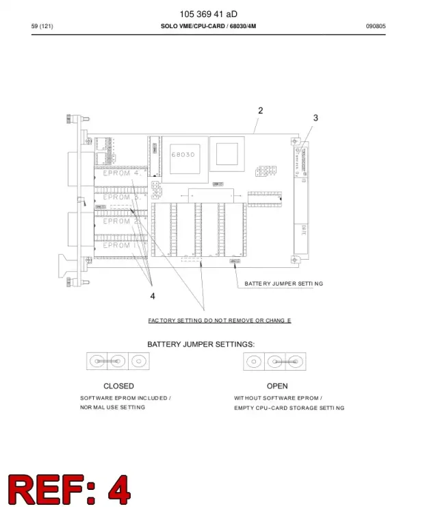 CONJUNTO ELETRÓNICO PROGRAMADO