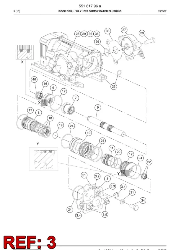 COVER, REAR