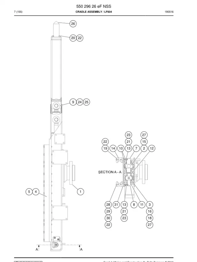 CRADLE ASSEMBLY