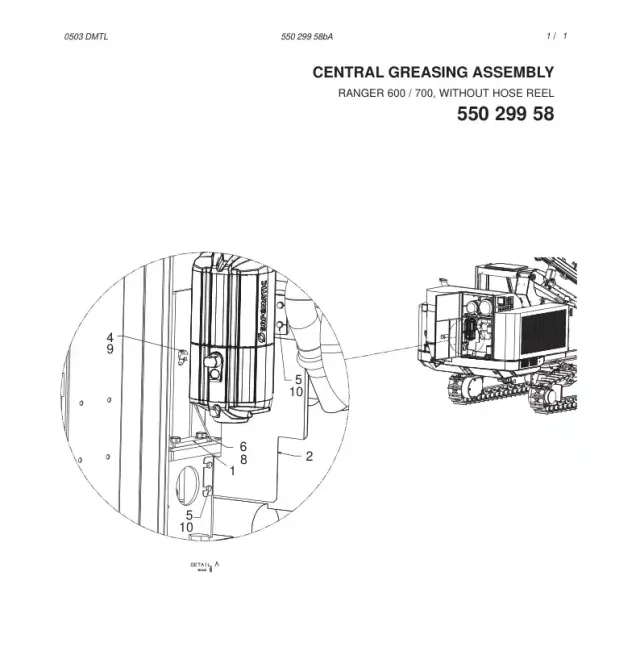 CENTRAL GREASING BAUGRUPPE