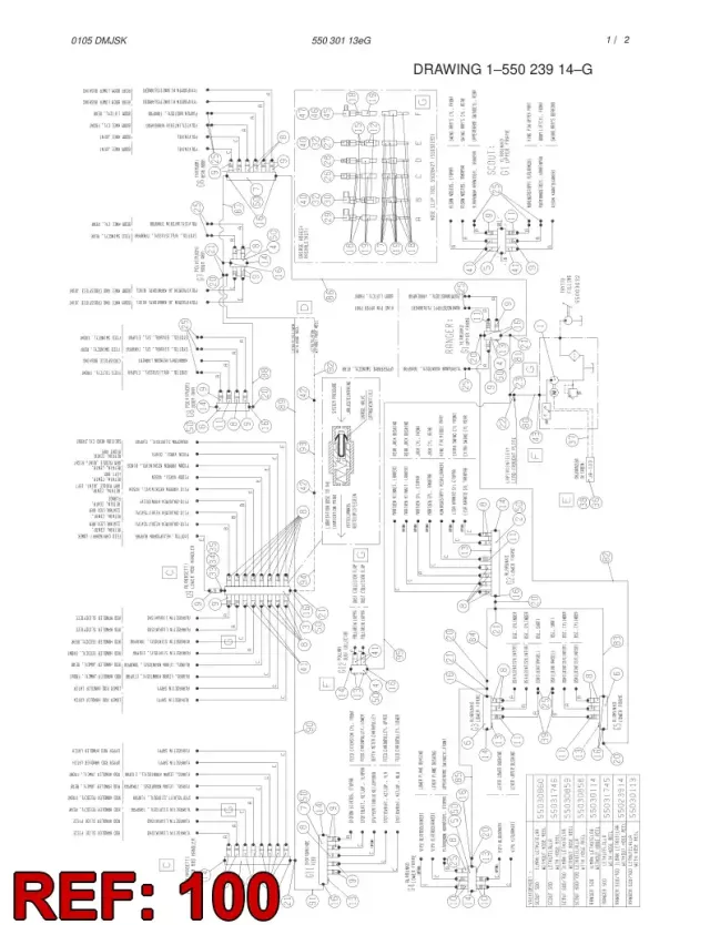 HOSE ASSEMBLY (PARTS 80-91)