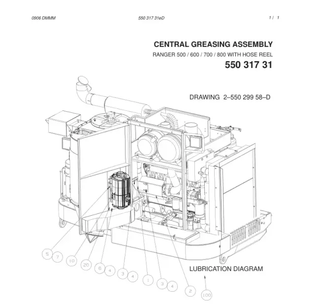 CENTRAL GREASING ASSEMBLY