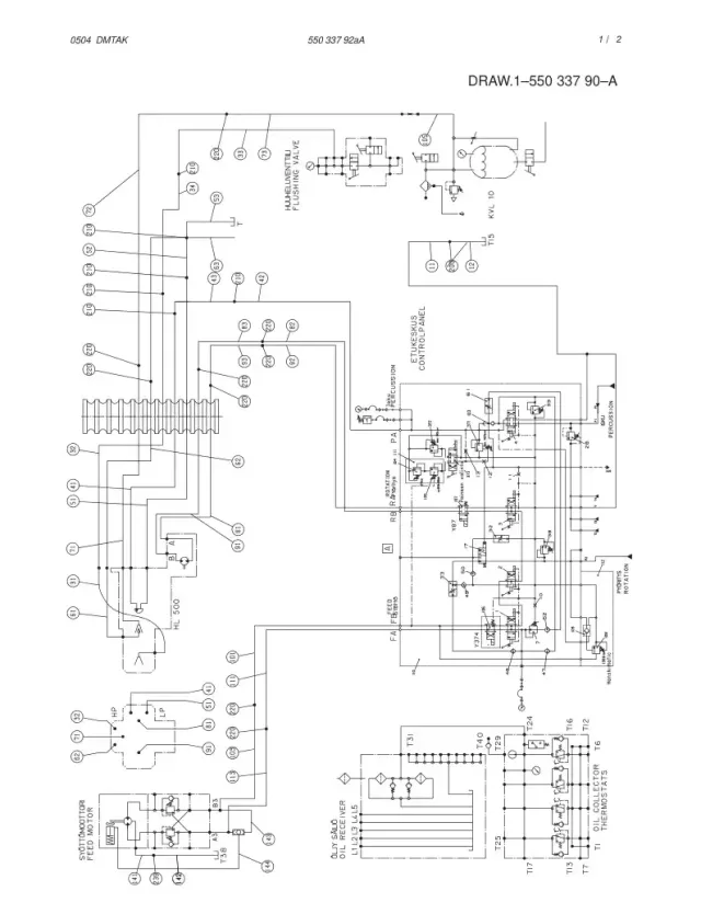 CIRCUIT DIAGRAM TDC (1-550 337