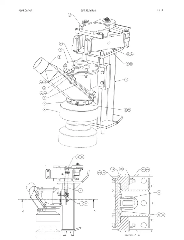 SUCTION HEAD, PİM AND RETAININ