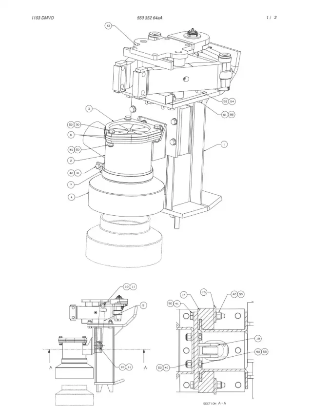 SUCTION HEAD, PİM AND RETAININ
