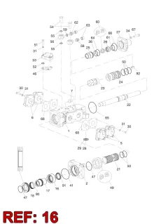 Sandvik STABILIZER PISTÓN — diagrama técnico