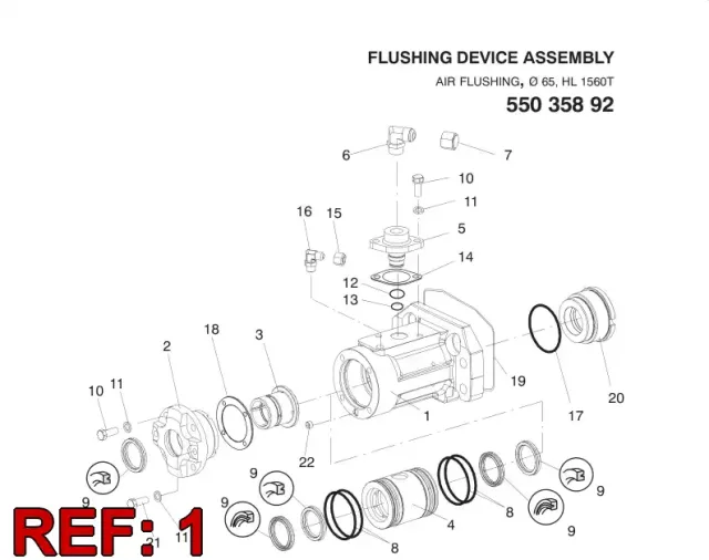 FLUSHING DEVICE GRUBU