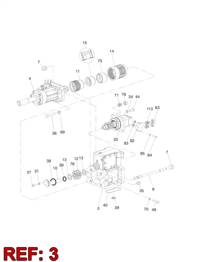 GEAR HOUSING ASSEMBLY
