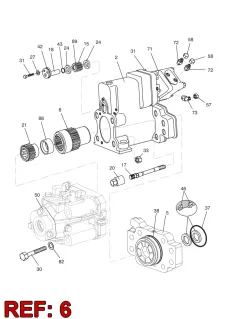 Sandvik ROTATION BUCHSE — technische Zeichnung