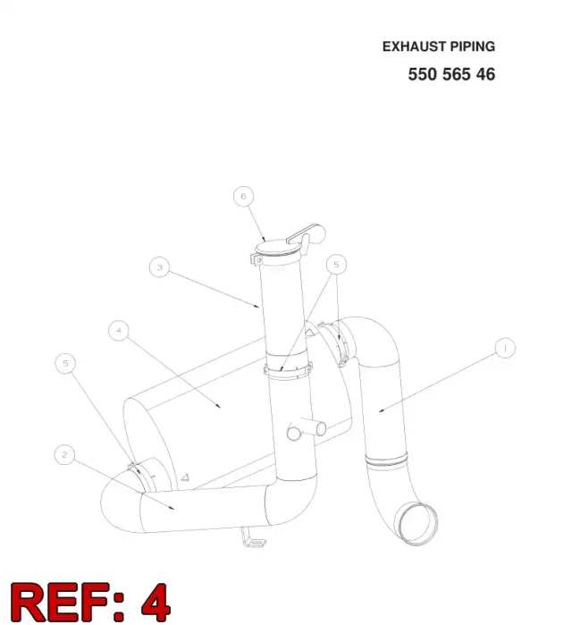 EXHAUST SILENCER