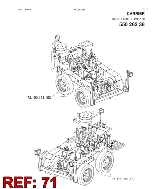 WHEEL ASSEMBLY L.H.