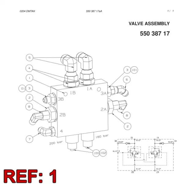 DOUBLE OVERCENTER VALF