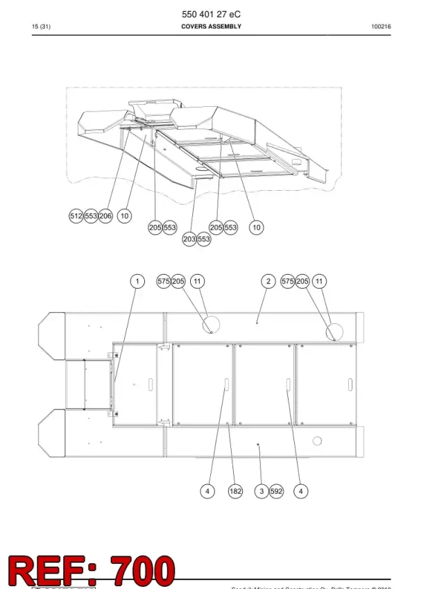 STEEL PARTS KIT
