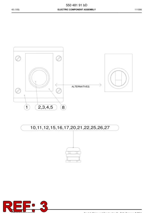 ACCESORIO DE INTERRUPTOR