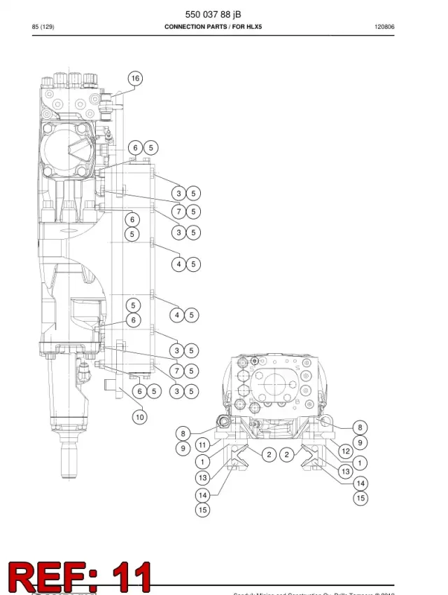 FLEX PLATE ASSEMBLY LEFT