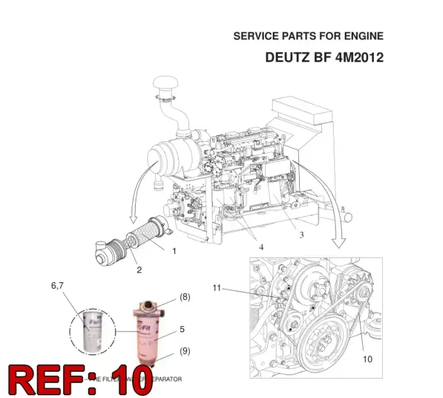 V-BELT FOR ALTERNATOR