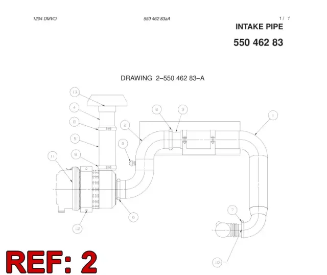 INTAKE PIPE