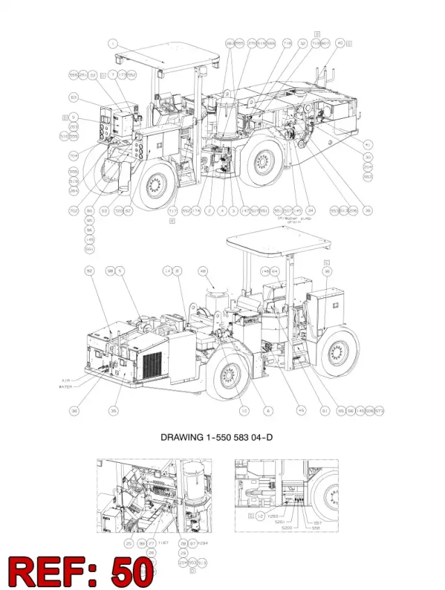 WORKING LIGHT ASSEMBLY RB