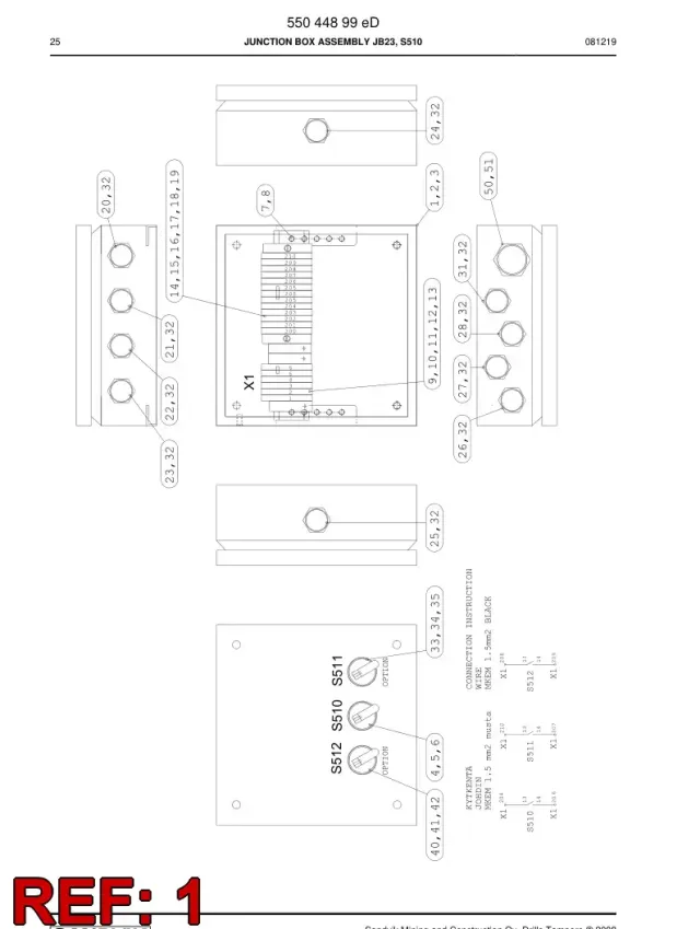 ENCLOSURE, ACIER DE TENUE