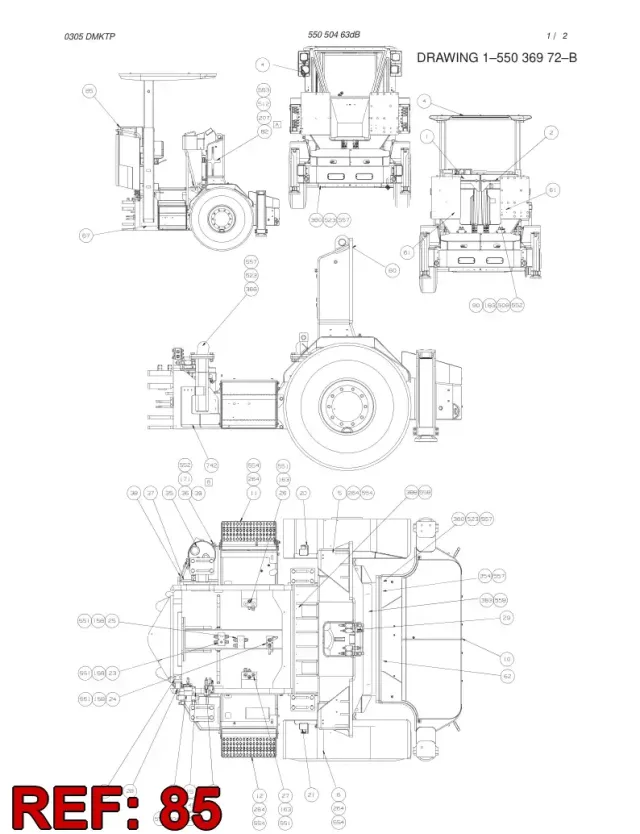 DRIVING PLATFORM ASSEMBLY