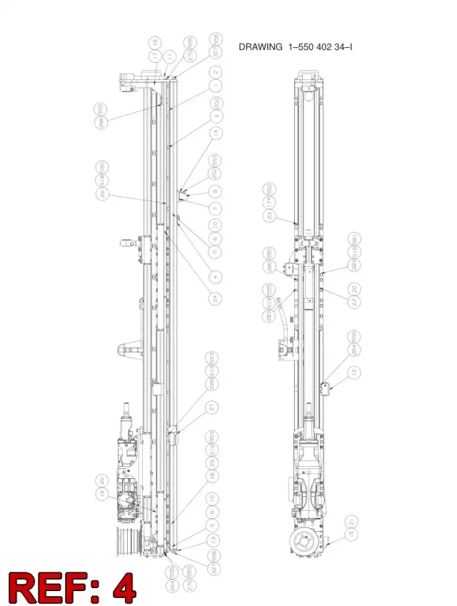 FEED CYLINDER *SEE TEXT* RB