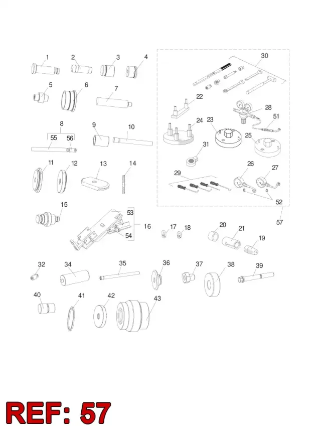 FIELD SERVICE TOOLS HLX5