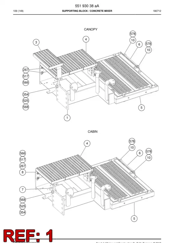 BLOCK, SUPPORTING