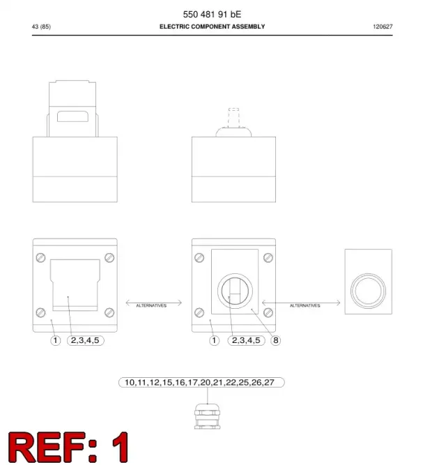 ENCLOSURE, PLASTIC