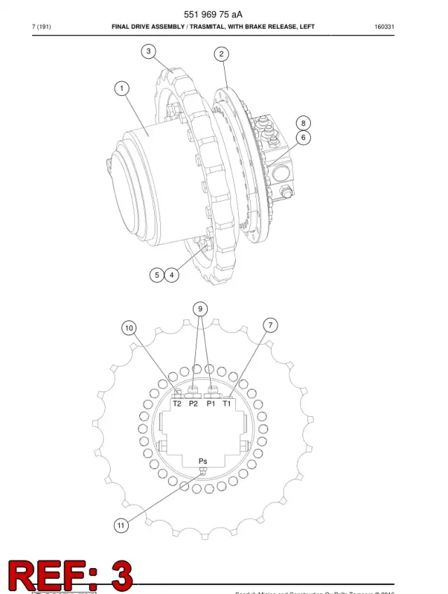WHEEL, DRIVE