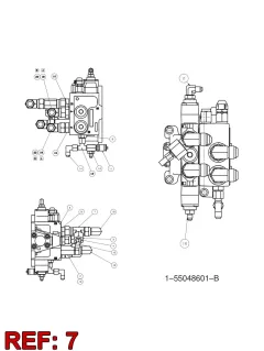 Sandvik FLOW CONTROL VÁLVULA — diagrama técnico