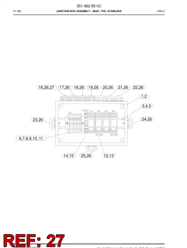 METALLIC REDUCTION FLANGE