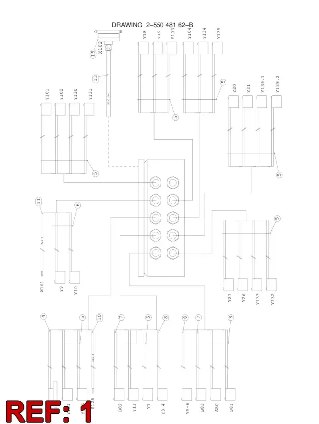 JUNCTION BOX ASSEMBLY SEE "I"