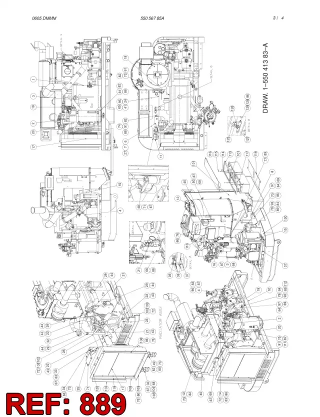 STEEL PARTS KIT