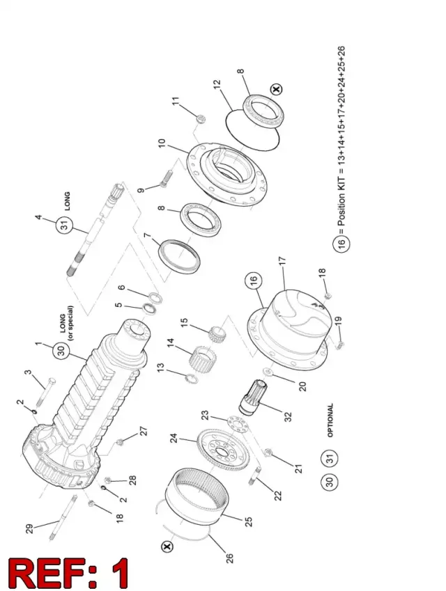 AXLE ALOJAMENTO