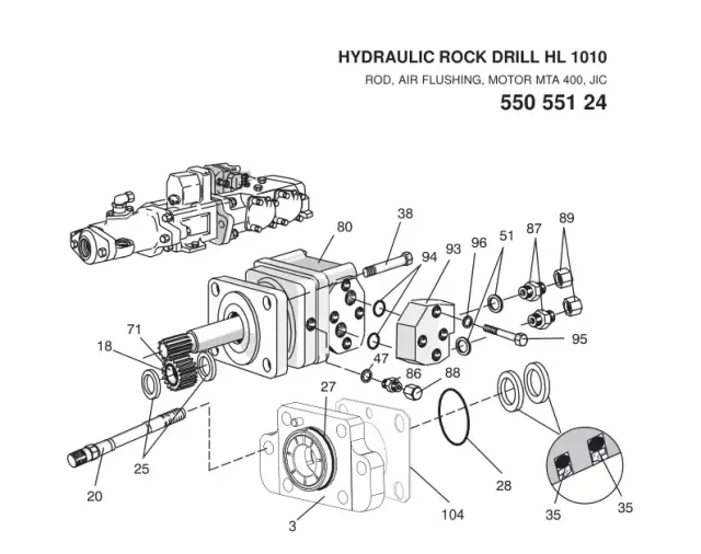 HYDRAULIC KAYA DELİCİSİ HL 1010