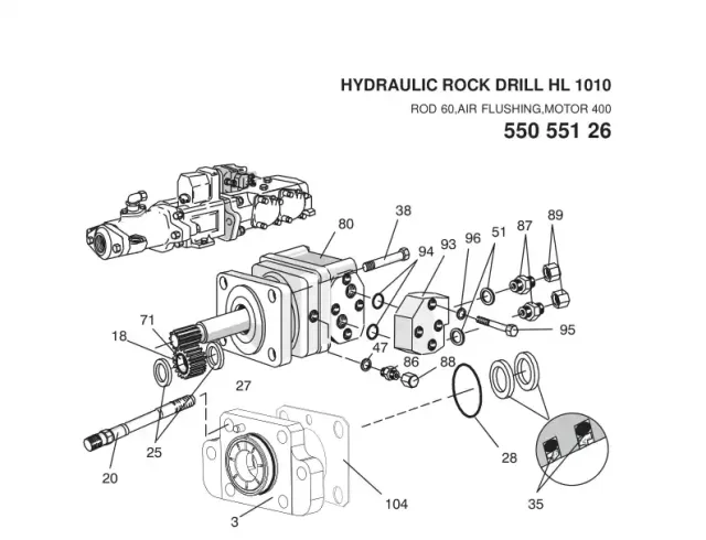 HYDRAULIC KAYA DELİCİSİ HL 1010