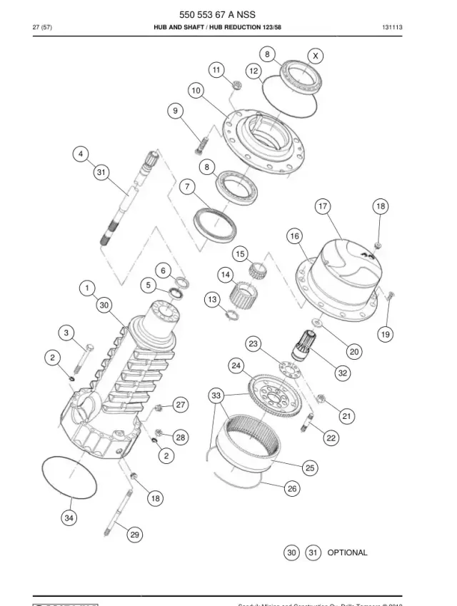 HUB AND SHAFT