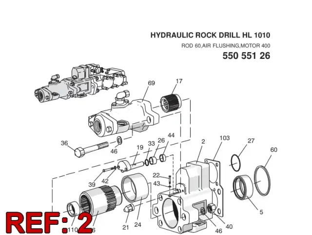 GEAR HOUSING ASSEMBLY