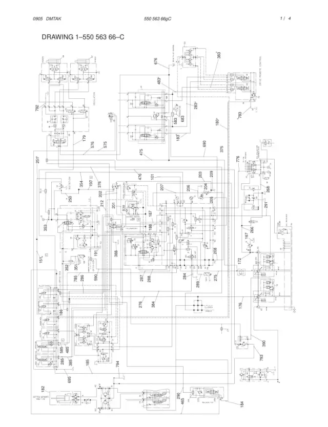 HIZDRAULIC DIAGRAM, RECEIVER MO
