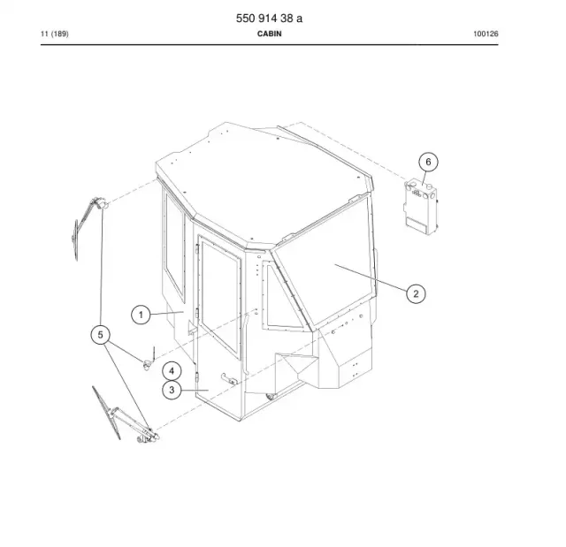 CABIN FRAME + DOOR